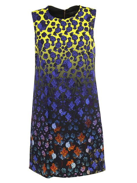 versace floral burst tied dress|Women's Versace Floral Dresses Sale .